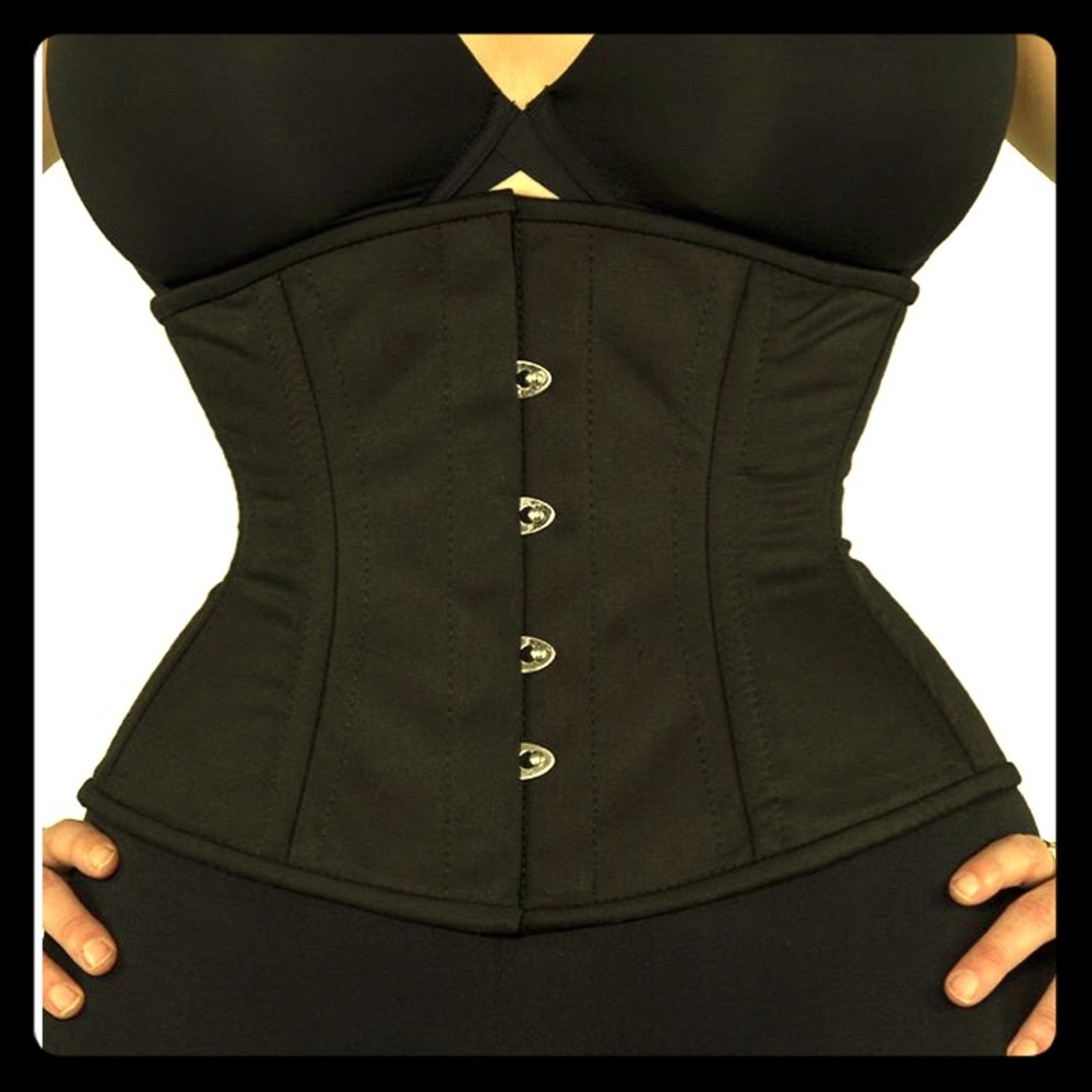 Women’s Satin Underbust Steel Boned Corset